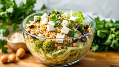 Crunchy Glory: The Make-Ahead Cabbage Salad That Gets Better with Time!