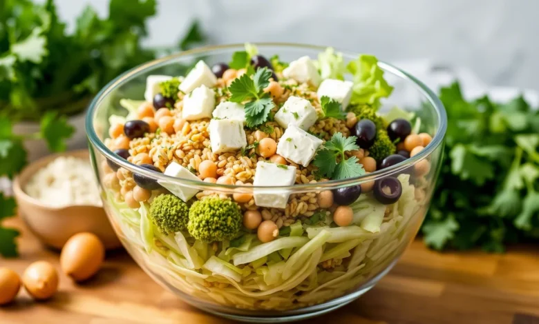 Crunchy Glory: The Make-Ahead Cabbage Salad That Gets Better with Time!